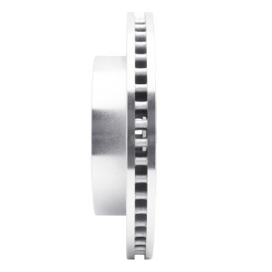 Dodge Ram 1500 Pickup Brake Rotor (1) - Front Left - R1 Concepts - Drilled & Slotted - Silver - `00-`02